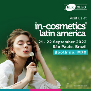 KLK OLEO e-invite to in-cosmetics latin america 2022